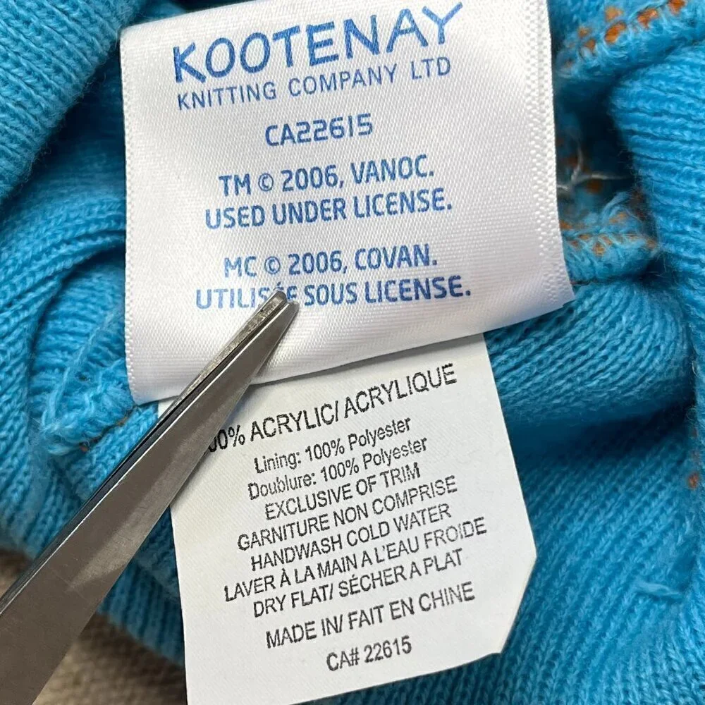 Kootenay Canadian Knit Vancouver 2010 Olympic Knit Winter Hat
